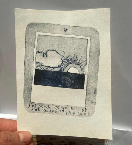 gravure légère